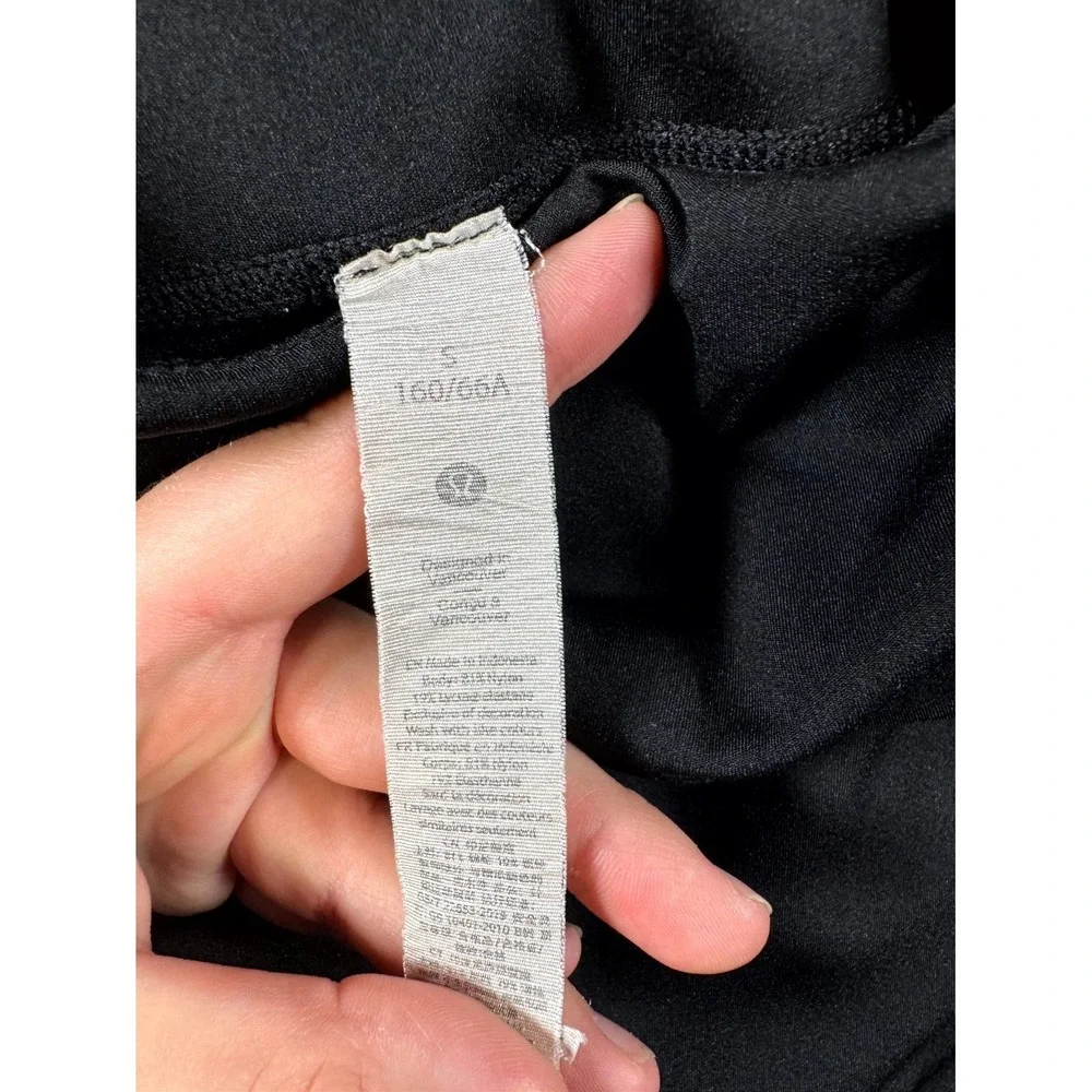 Lululemon Align Leggings Womens Small Black Skinny Leg‎ Performance Gym Workout